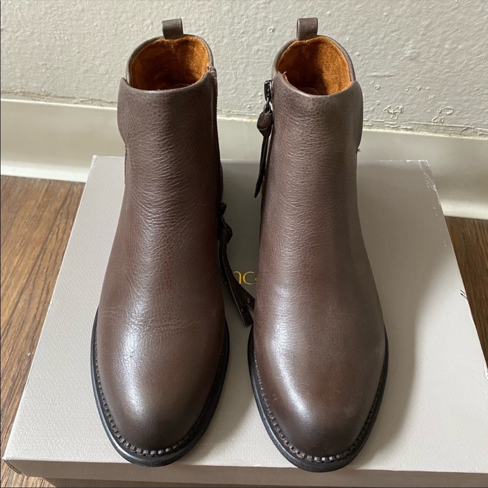 Franco Sarto Hyla Bootie size 7.5 color grey.